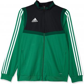 adidas Tiro19 Pre Jkty Chaqueta de Deporte, Unisex niños, Bold Green/White, 7-8Y