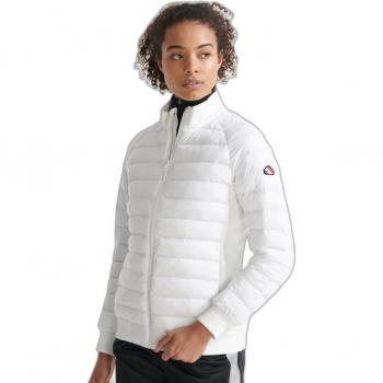 Superdry Chaqueta Motion Hybrid Mid Blanco, tipo de producto: chaqueta híbrida, características: color blanco, diseño moderno, material ligero y transpirable, aislamiento en áreas clave para mayor calidez, cierre frontal completo con cremallera, bols