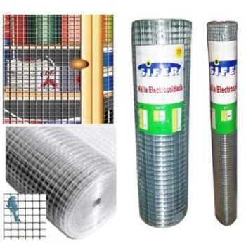 Malla Electrosoldada Sifer Doméstica 19x19x1 mm - Rollo de 25 metros