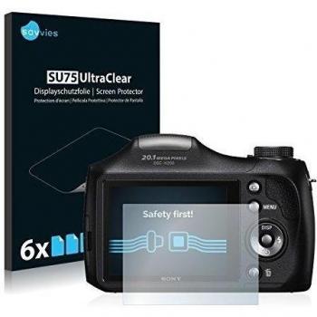 savvies Protector Pantalla Compatible con Sony Cyber-Shot DSC-H300
