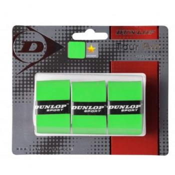 DUNLOP Tour Pro Overgrip 3 Unidades Verde