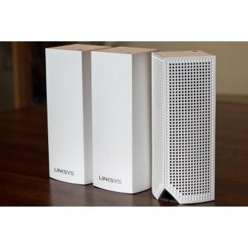 LINKSYS VELOP Micro-Router 6 - Router de malla Wi-Fi, tecnología Tri-Band, velocidad de hasta 4.2 Gbps, cobertura para hogares grandes, fácil configuración a través de la app Linksys, soporte para