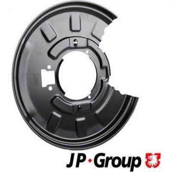 Chapa protectora contra salpicaduras, disco de freno JP GROUP 1464302180 - Protección contra el polvo de freno, fabricada con materiales duraderos, diseño específico para un ajuste perfecto en vehículos compatibles, ayuda a prolongar