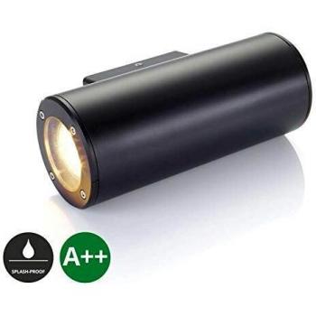 Aplique de Exterior Lindby Nati, IP54, GU10, Redondo, Dimmable, Moderno