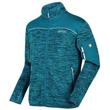 Regatta Mens Collumbus Vi Full Zip Marl Knit Fleece Jacket