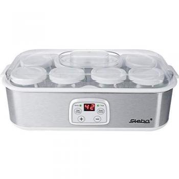 Steba JM 3, 25 W, 1.5 litros, Plástico, Acero Inoxidable/Blanco