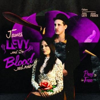 James Levy And The Blood Red Rose Pray To Be Free 2012 UK vinyl LP HVNLP90
