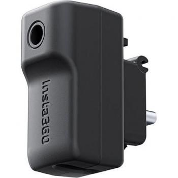Insta360 X4 Adaptador de Micrófono para Cámara de Deportes de Acción - Compatible con Insta360, diseño compacto, fácil instalación, alta calidad de audio