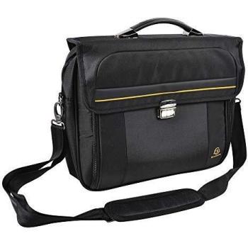 Exacompta Exactive 17334E Bolso Bandolera, 44 cm, Negro