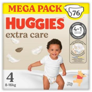 Huggies Extra Care Pañales Bebé Mega Pack Talla 1,2,3,4,5 76 Unidades Con Disney