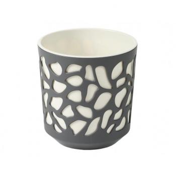 Maceta DUET 250 m - Elegante diseño en Antracita y Crema