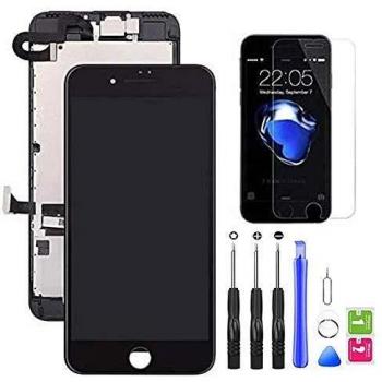 Hoonyer Pantalla para iPhone 7 Pantalla táctil LCD Pantalla digitalizadora Herramientas de reparación
