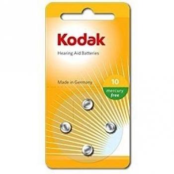Kodak - Pack de 4 pilas de tamaño 10