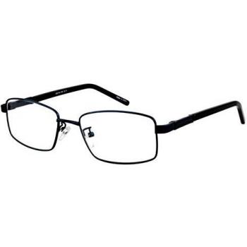 Rectangle Montura Completa Metálico Azules Armazones para Hombre - SmartBuy Collection