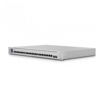 Ubiquiti USW-ENTERPRISE-24-POE Managed L3 Gigabit Ethernet Power over Ethernet Switch Silver