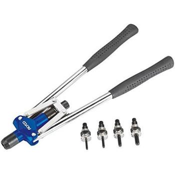 Alyco 183120 - Remachadora para tuercas de dos manos M5,M6,M8,M10 450 mm