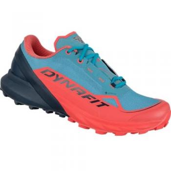 Dynafit Zapatillas de Trail Running Ultra 50 GORE-TEX Mujer, Color Brittany Blue/Hot Coral, Talla 40 EU