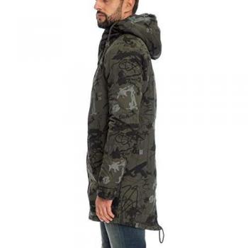 Only & Sons Giaccone uomo Scott Parka Verde Militare