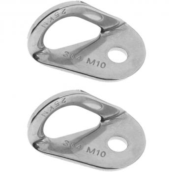 Sharplace 2 Piezas 25kN Placa de Suspensión Perno Bolt Hanger para Escalada