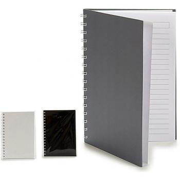 Pack de 6 cuadernos de tapa dura A5 surtidos en 3 colores oscuros