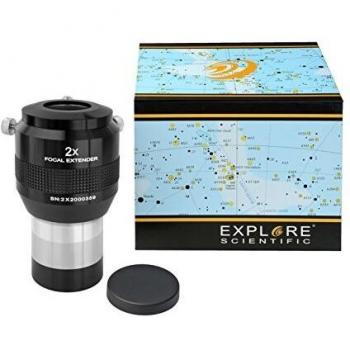 Explore Scientific Fokal Extender - Lente Barlow para Aumentar la Distancia Focal de los telescopios
