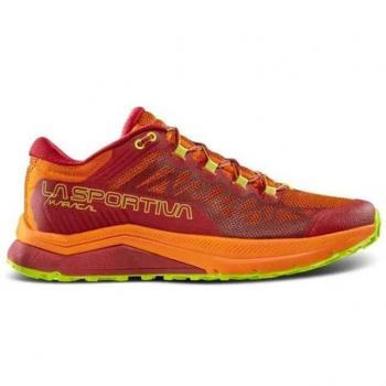 La Sportiva Karacal Men's Trail Running Shoes Red Orange, Size 45 - EUR