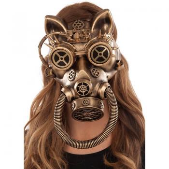 Máscara de Gato Steampunk