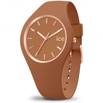 Reloj Ice Watch Glam Brushed Sepia M Unisex 020546 - Silicona Marrón 40mm 10 bar