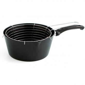 Quid Gastro - Cazo con cestillo, 22 cm