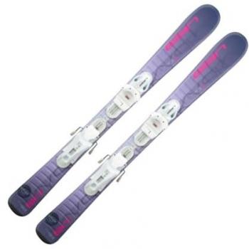 Esquís Alpinos Junior Elan Sky Shift+el 4.5 gris/verde - 90