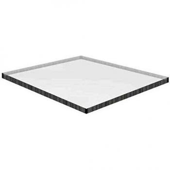 vidaXL 2x Láminas de Vidrio Acrílico 40x80 cm 15 mm Bricolaje Taller Cristal