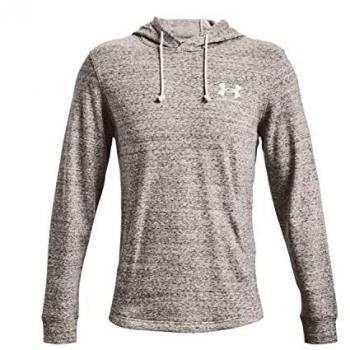 Under Armour Rival Terry Logo Hoodie - Gray XS Male