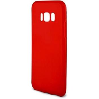 Ksix Flex Sense Aroma - Funda olor fresa para Galaxy S8+, color roja