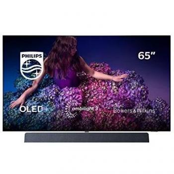 Philips - TV OLED 164 Cm (65) Philips 65Oled934/12 4K HDR Smart TV, Ambilight Y Android TV con Inteligencia Artificial (IA)
