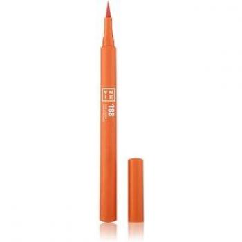 3INA The Color Pen Eyeliner - Eyeliner Pen Shade 188 - Orange 1 ml