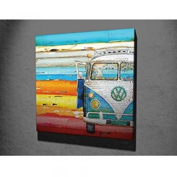 Walimex lity kc103 Decorativa Lienzo Pintura, Madera, Multicolor, 45 x 45 cm