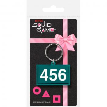 Llavero Números El Juego del Calamar Squid Game 456