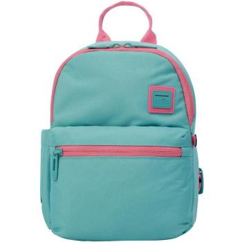 Mochila con Ruedas Infantil Totto Dragonary, Color Azul y Rosa, Capacidad 6 Litros