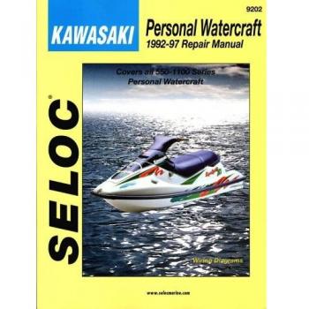 Seloc PWC Engine Maintenance And Repair Manual, Kawasaki '92-'97 550-1100 Series
