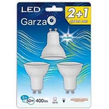 LED BOMBILLA GU10 5W 110º 400LM 3000K BL2+1
