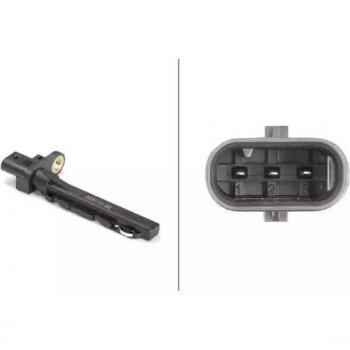 Sensor de posición del cigüeñal HELLA 6PU 009 110-881 - Generador de impulsos, 3 polos, atornillado