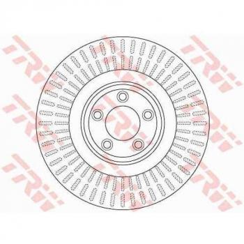 TRW DF6146S Rotores de Discos de Frenos
