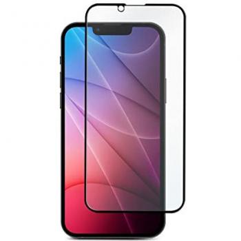 Protector de Pantalla eSTUFF para iPhone 14 Plus/13 Pro Max - Cristal Templado, Resistente a Rayones y Polvo, Color Negro/Transparente