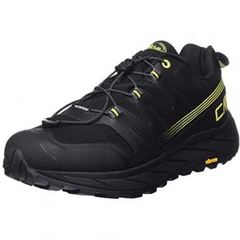 Cmp Olmo 2.0 Men's Trail Running and Hiking Shoes - Black, Size 42 EU / UK 8