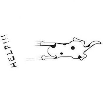 SuperStudio LO+DEMODA HCN634-87 - Vinilo Decorativo, diseño Help!!!, 86 x 30 cm