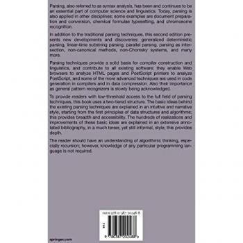 Parsing Techniques: A Practical Guide (Hardback Edition)