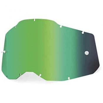 Lente 100% RC2/AC2/ST2 Verde Talla Única para Gafas Racecraft Gen. 2 / Accuri Gen. 2 / Strata Gen. 2