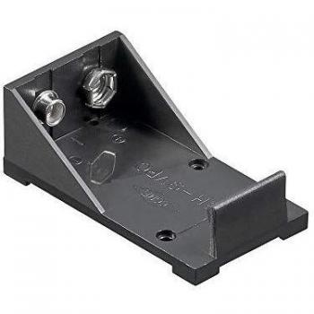 Soporte para batería de 9V con conexión de soldadura - 1x bloque