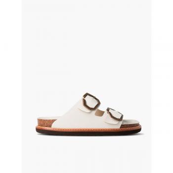 Sandalias Planas de Vestir Genuins Galia para Mujer - Calzado Eco Extracómodo con Planta Anatómica