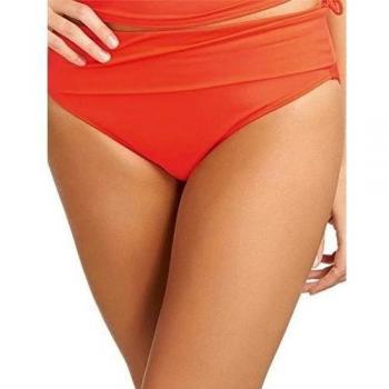 Bas de maillot de baño Fantasie braga solapa Versalles rosa, Mujer, color Clementine Orange, tamaño X-Large